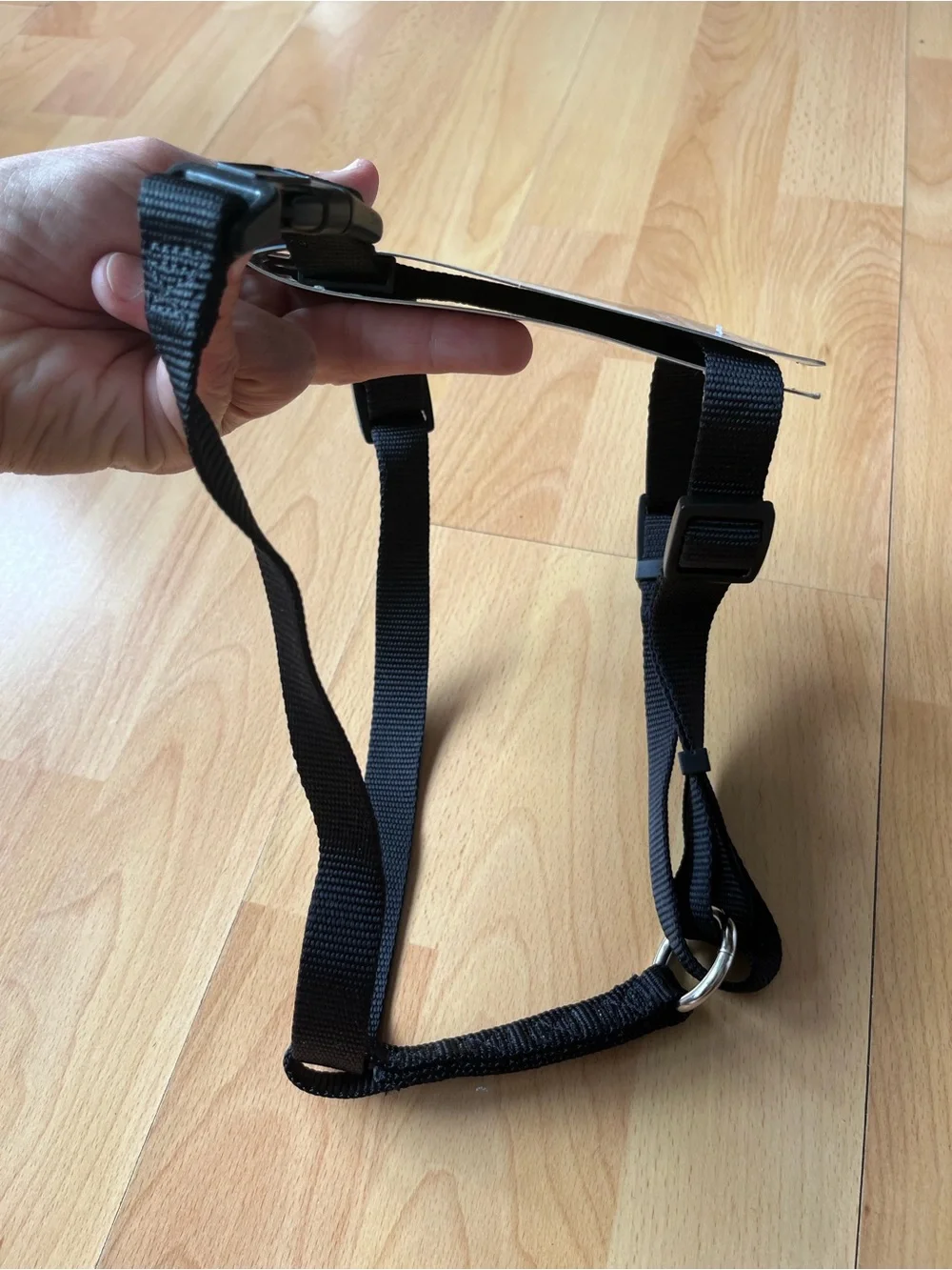 Petmate Black Adjustable Dog Harness Large